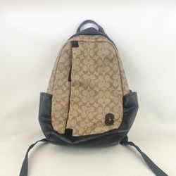 Coach Edge Backpack In Signature Canvas