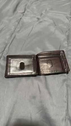 Brown Leather fossil Wallet