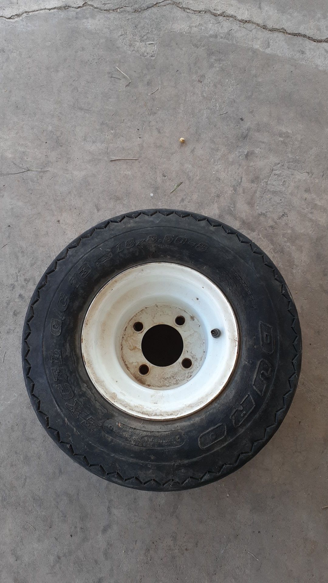 Tire for small trailer