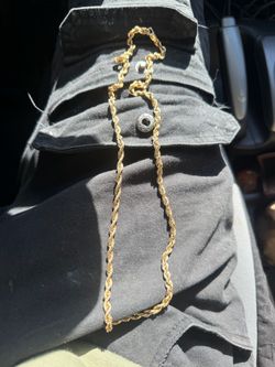 Real 10k gold rope chain