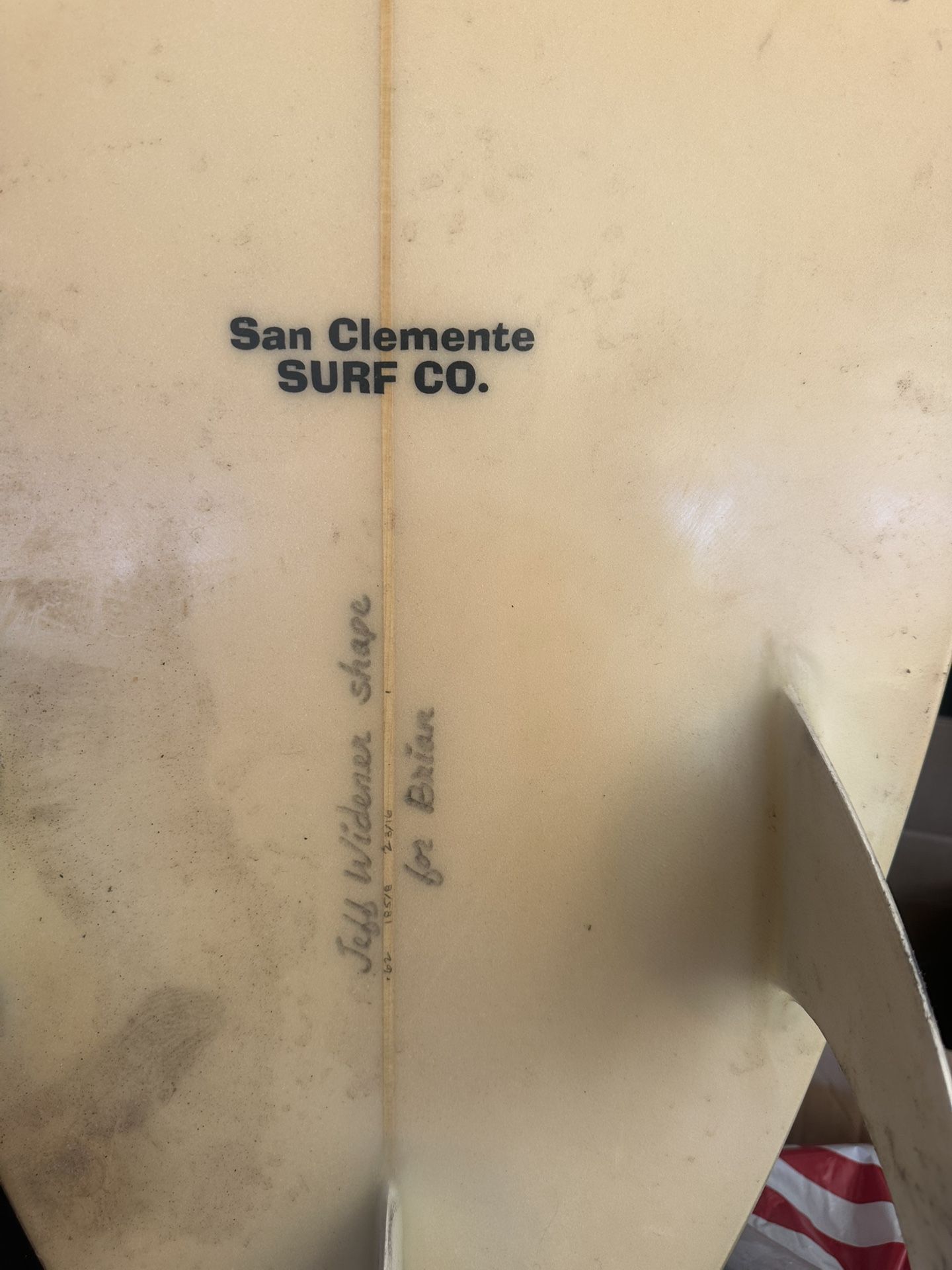 Vintage Custom Surfboard