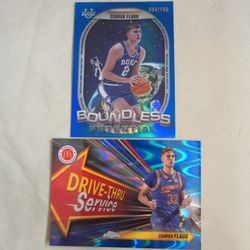 2 Card Cooper Flagg Bundle For 125 (Read Description & See Photos For Comps)