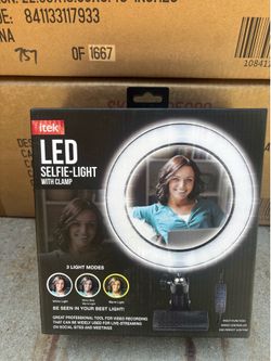 LED lights for recording