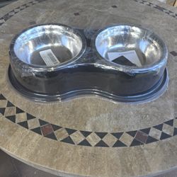 New Still In Plastic Dog Or Cat Bowl