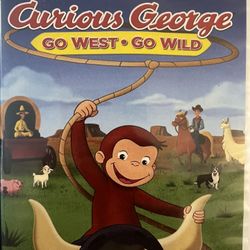 CURIOUS GEORGE Go WEST * Go WILD (DVD-2020)