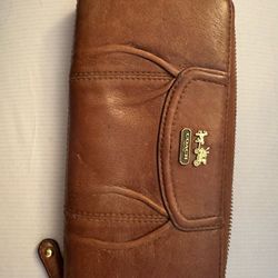 Leather Coach Wallet
