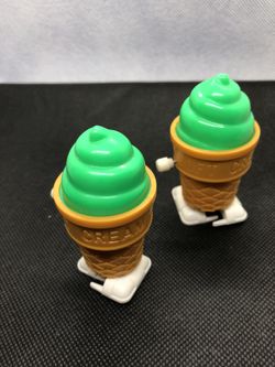 Vintage walking ice cream cones
