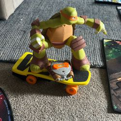 Teenage ninja, Turtles remote skateboard tested and working