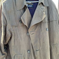 Vintage London Fog Towne Men’s Lined Trench Coat