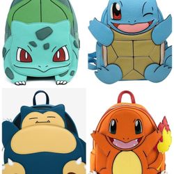 Pokemon Loungefly Backpacks