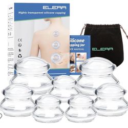 Cupping Therapy Set Silicone 7 Piece