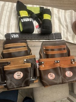2 Bag Work With Belt And Waist