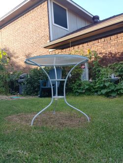 Patio bistro table