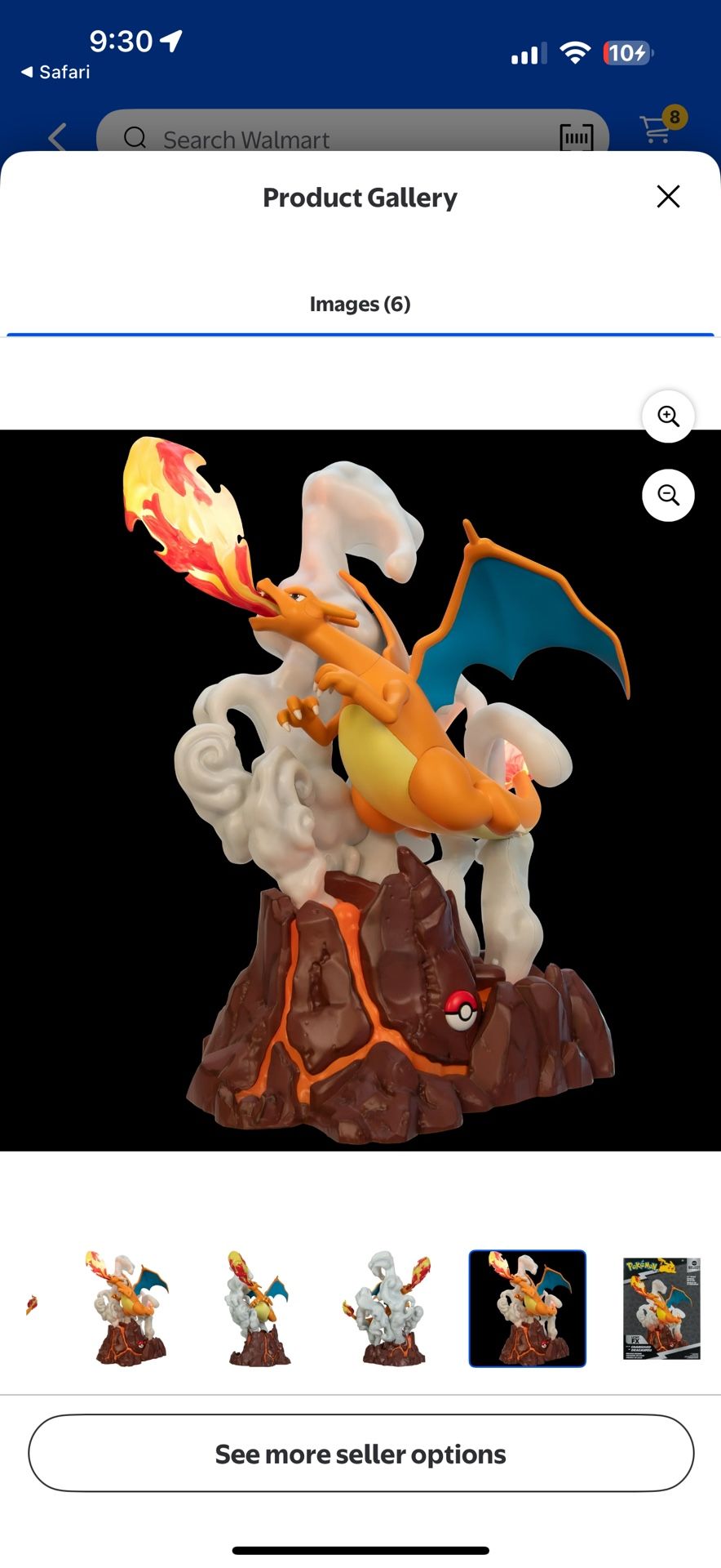 NEW POKÉMON CHARIZARD COLLECTORS STATUE
