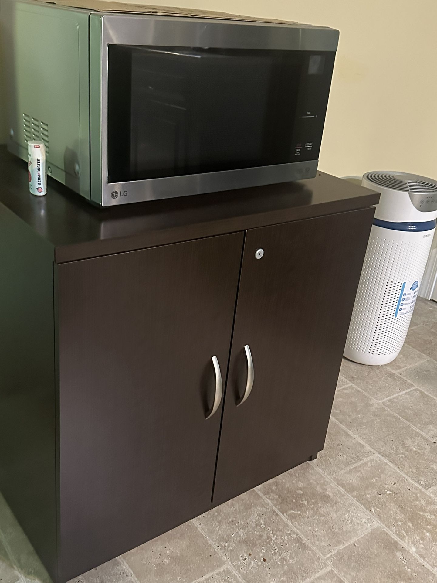 Dark Wood Cabinet