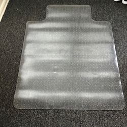 Clear office mat