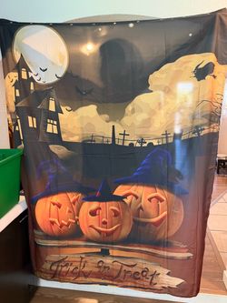 CORTINA PARA SHOWER DE HALLOWEEN