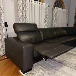 Chateau d’Ax leather sectional