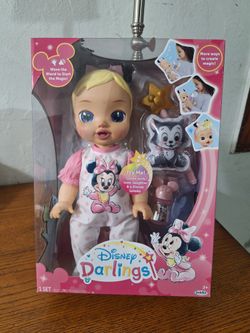 NIB, SEALED!! Disney Darlings Deluxe MINNIE Doll 13"