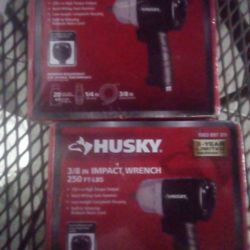 2, HUSKY  3/8 In. IMPACT WRENCHES