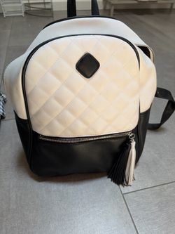 Quilted backpack
