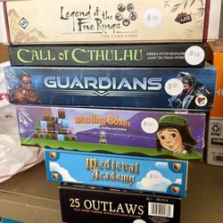 Boardgames For Sale 