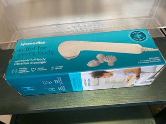 New in box homedics personal full- body massager