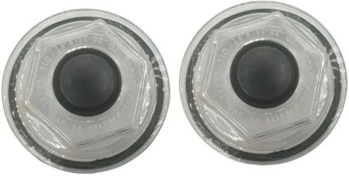 (2) Replacement 2-7/8" Oil Bath Caps Trailer Axle Fits Dexter 21-35 6K 7K 8K