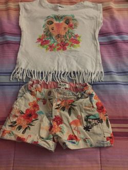 Baby girl summer set