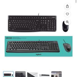 NEW LOGITECH Mouse/Keyboard COMBO MUST GO!!!