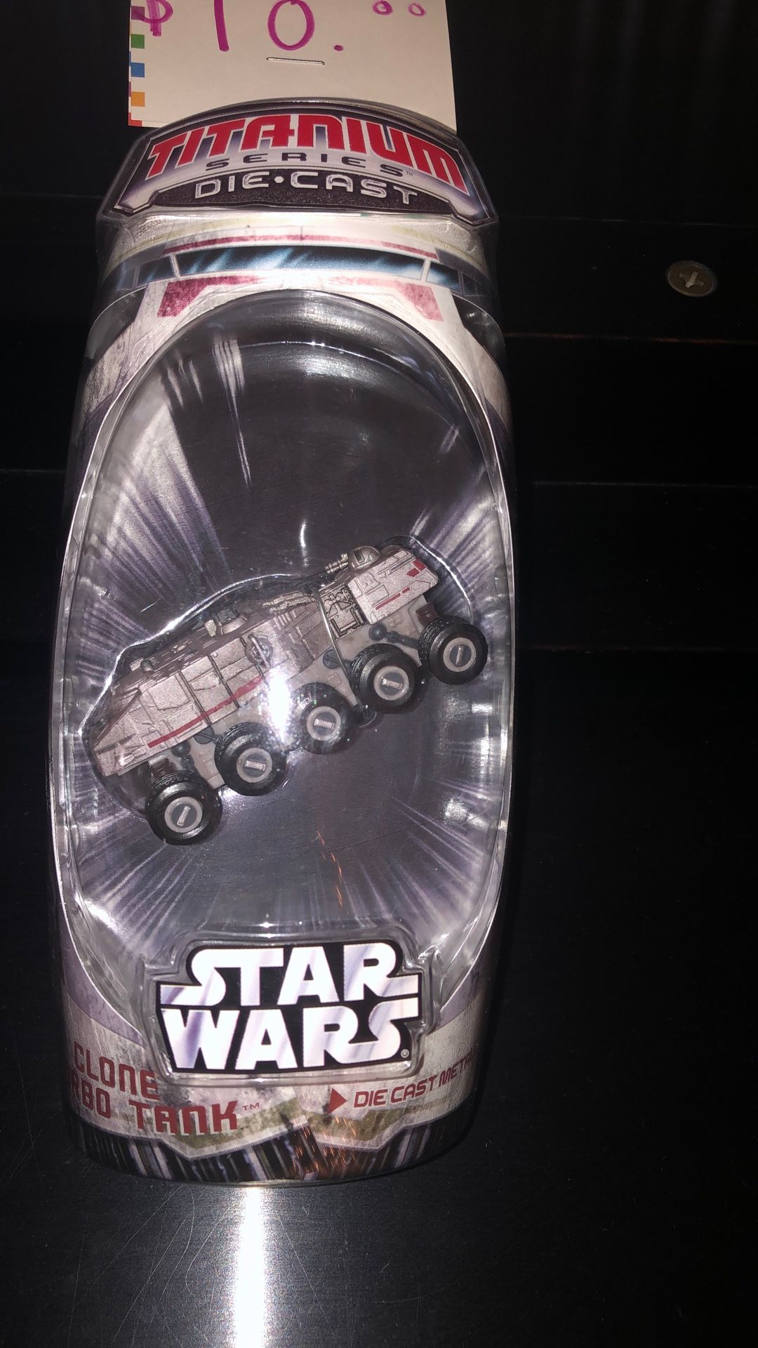 Star Wars Titanium Series Die Cast “ Clone Turbo Tank 2005