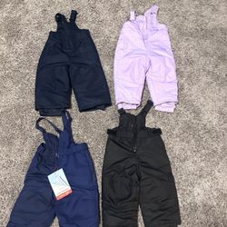 12 Month 1. year Snowbibs/all size Snow Pants And Coats.