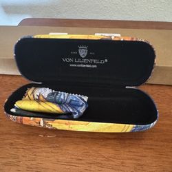 (New)  Von Lilienfeld Glasses Case Vincent Van Gogh Nightcafé 