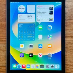 Apple IPad 6 WIFI + CELLULAR Unlocked Great Condition