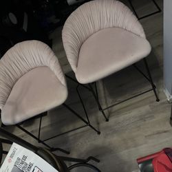 Pink Barstools