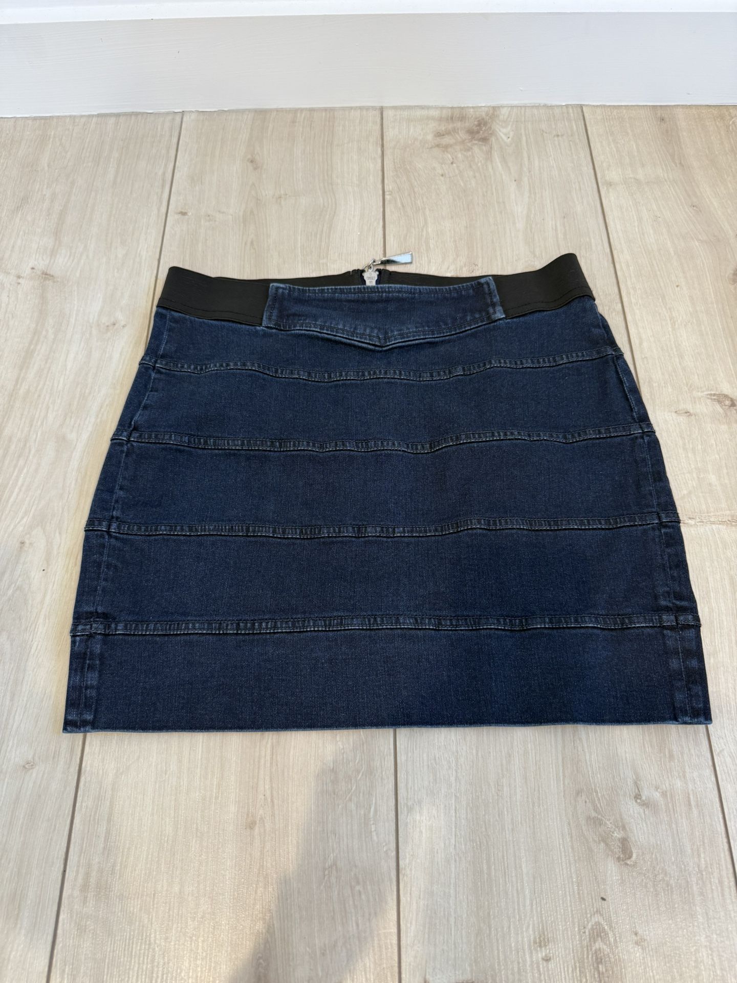 Denim Armani Exchange Mini Skirt, Size 2