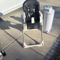 High Chair And Diaper Pail