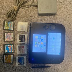 Nintendo 2ds + 8 Games (hablo Espanol)