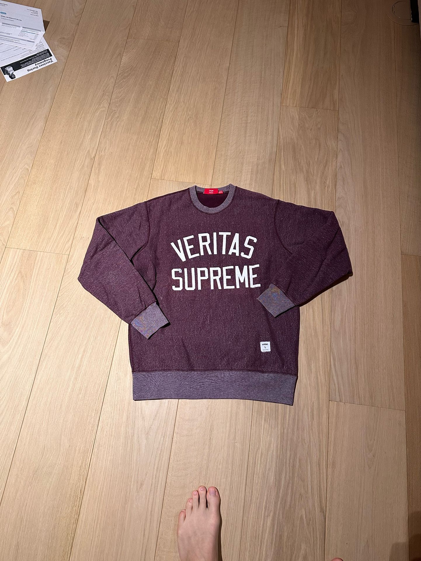 Supreme Veritas FW08 Crewneck L