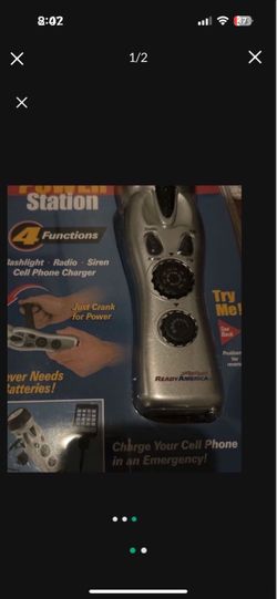 Emergency Power Station Flashlight new