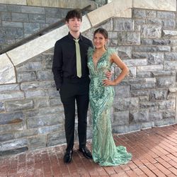 Green Prom Dress From Henris