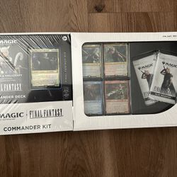 Magic The Gathering Final Fantasy Commander Kit - New Sealed