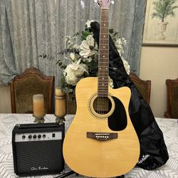 Glenn Button Electric Acoustic Guitar Package