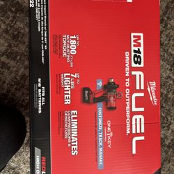 1”high Torque Impact Wrench W/ One-key Kit