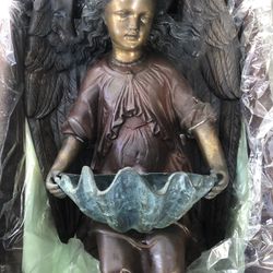 ANGEL HOLY WATER WALL DECOR