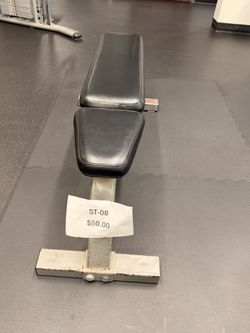 Strength - Bench by dumbbell rack