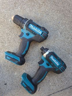Makita 18v impact and compact drills