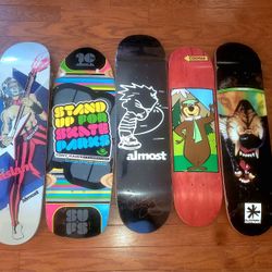 Pick (1) deck for only $65!!! Vintage NOS Rare ENJOI Almost Tony Hawk Skateboard