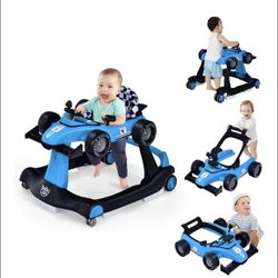 Baby Joy, Blue,4-in-1 Baby Walker