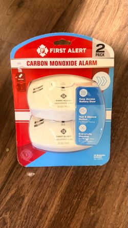 Carbon monoxide alarm (2 pack)